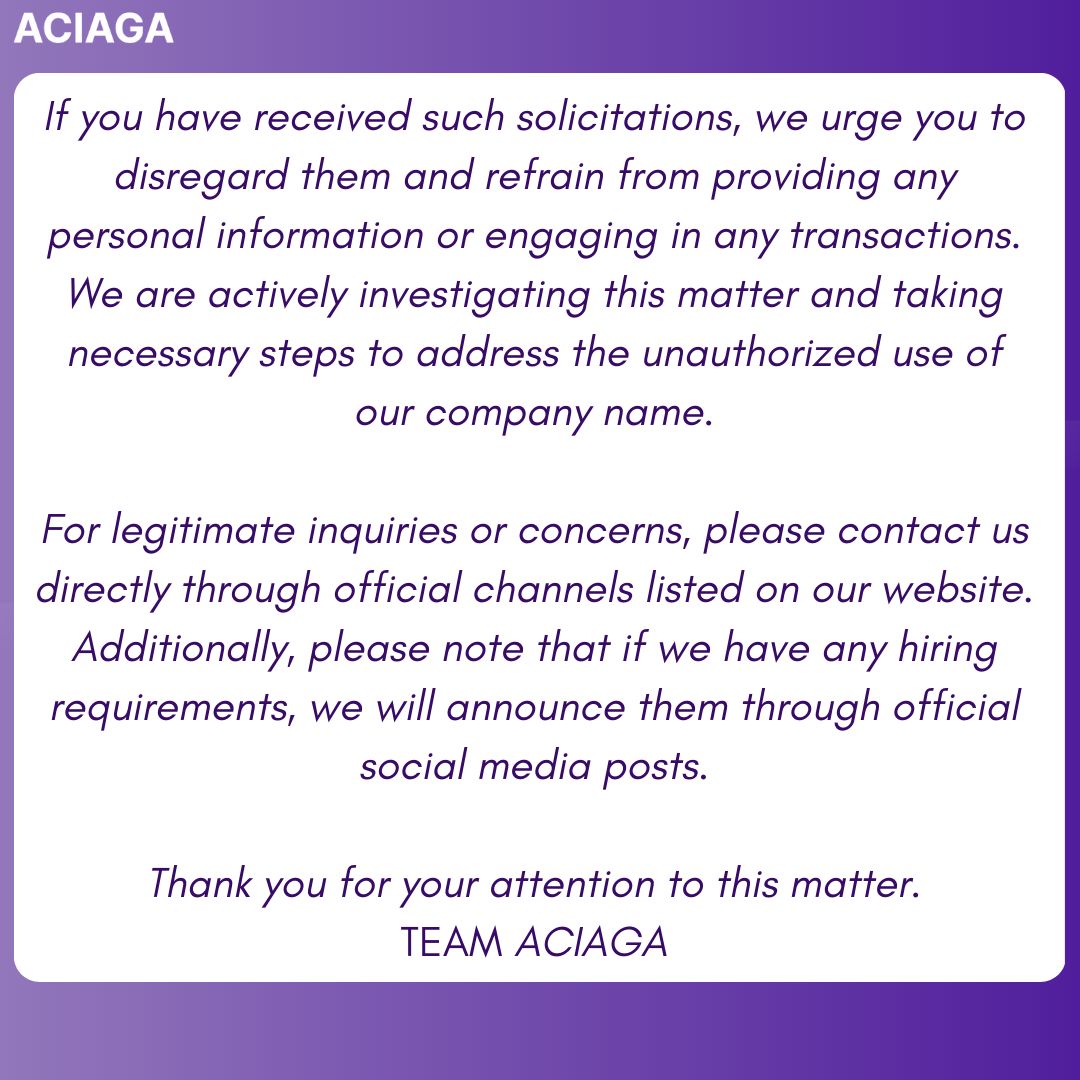 Important Notice